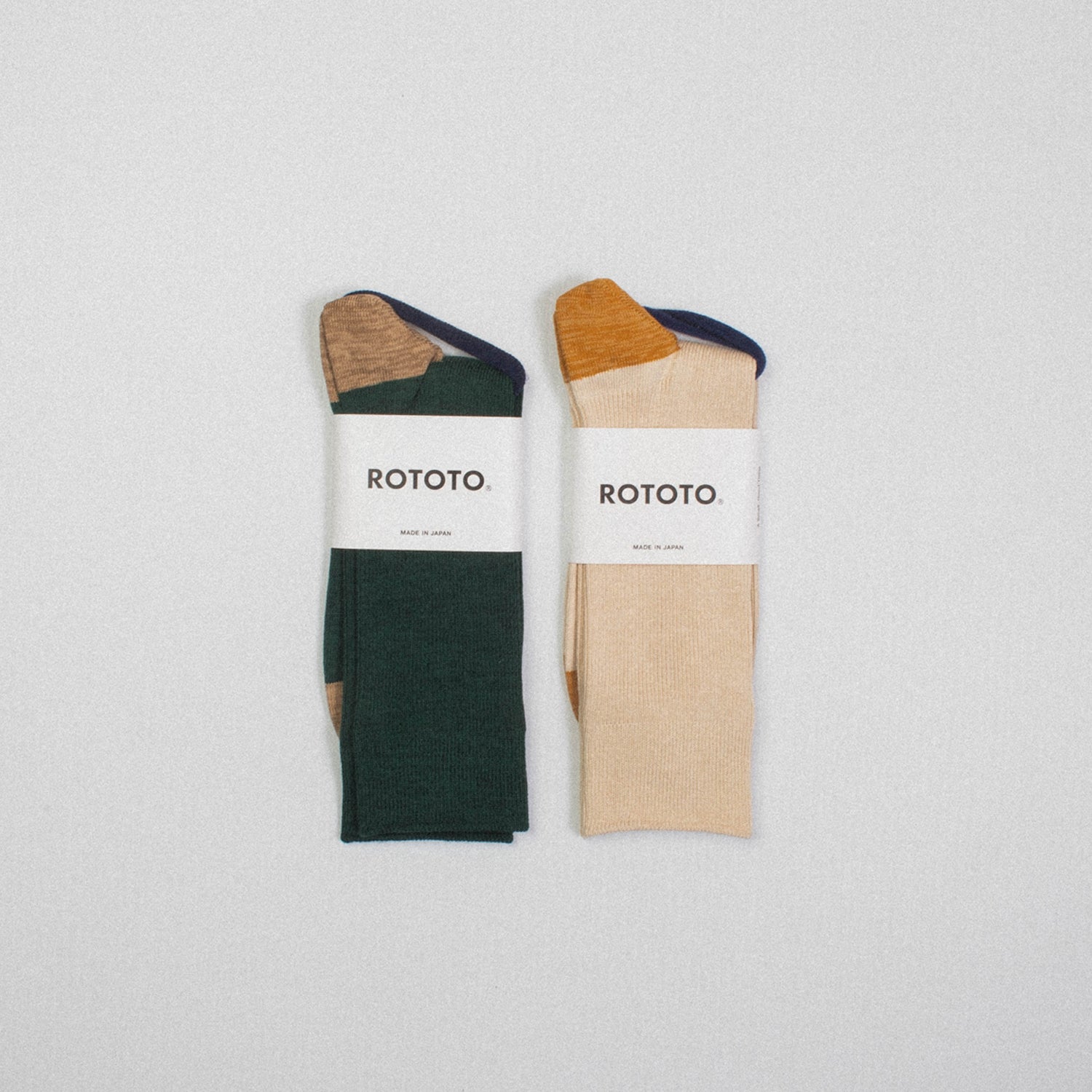 [ROTOTO] R1394 ORGANIC COTTON & RECYCLE POLYESTER MINI CREW SOCKS