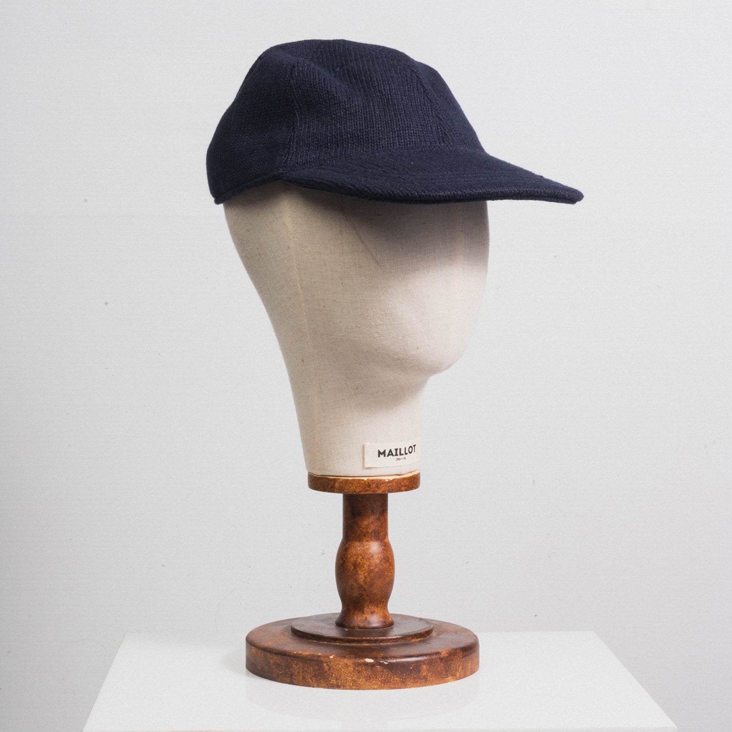 [ROTOTO] R5061 WOOL ＆ RECYCLE POLYESTER KNITTED CAP _ NAVY