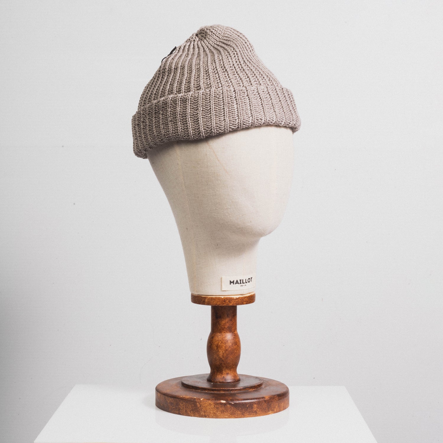 [ROTOTO] R5082 CHUNKY COTTON SHORT BEANIE _ GRAYGE