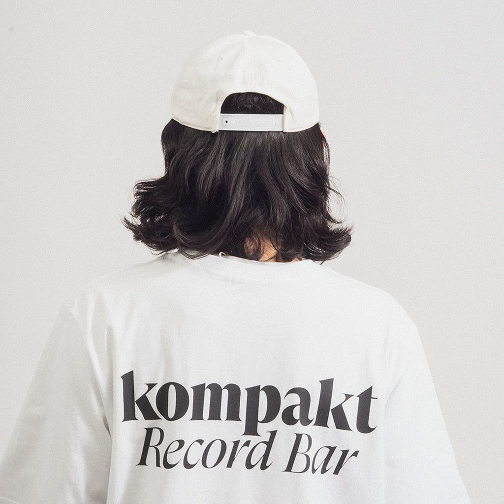 [KOMPAKT RECORD BAR] KRB LOGO BASIC 5 PANEL CAP _ WHITE