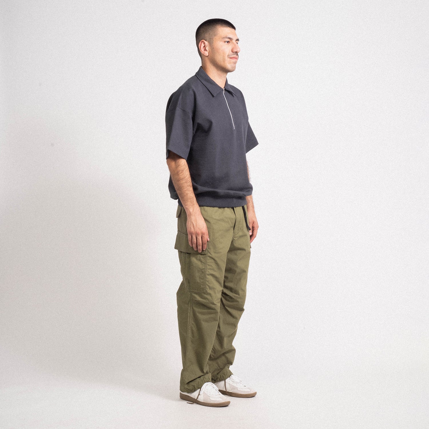 [A VONTADE] JUNGLE FATIGUE EASY PANTS _ OLIVE