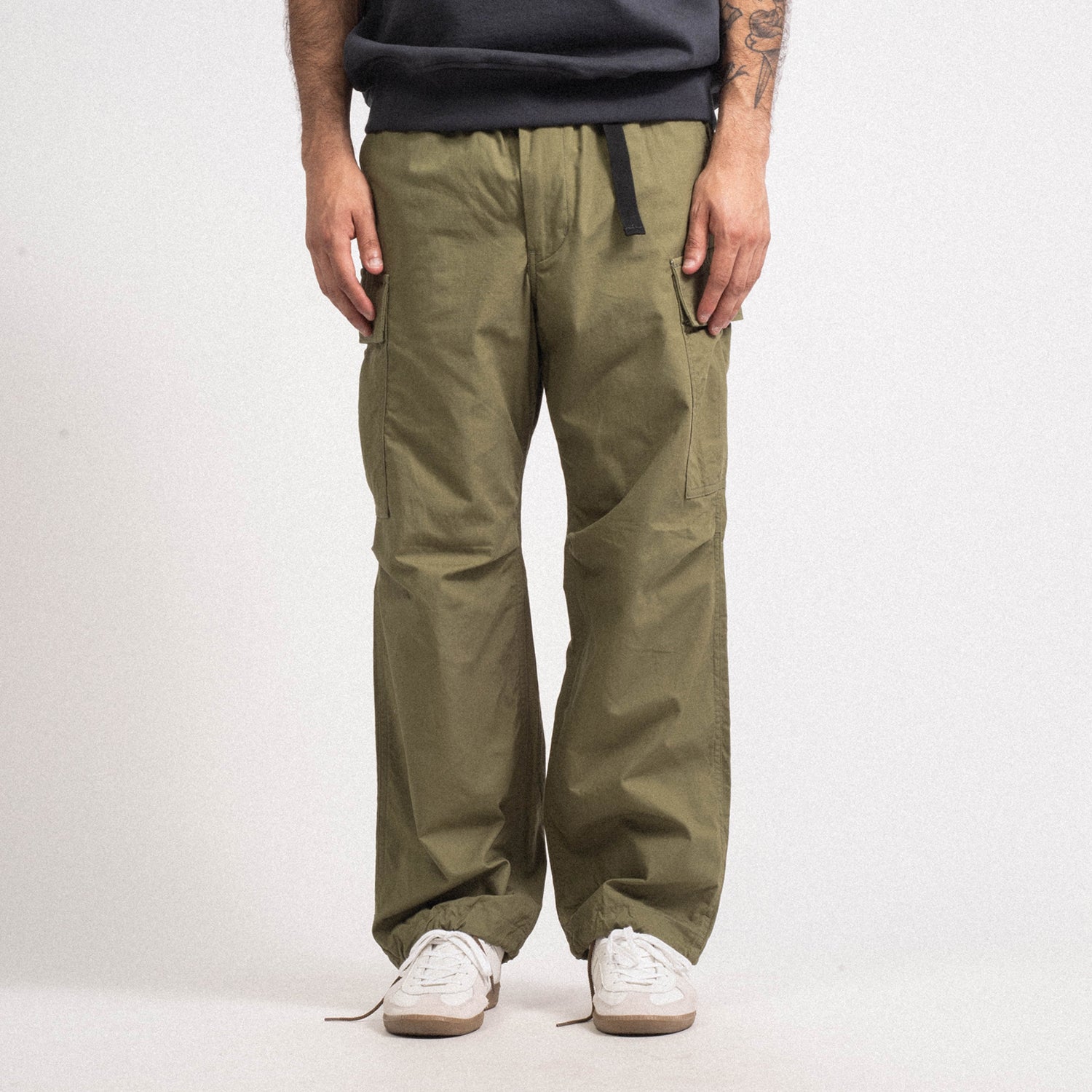 [A VONTADE] JUNGLE FATIGUE EASY PANTS _ OLIVE