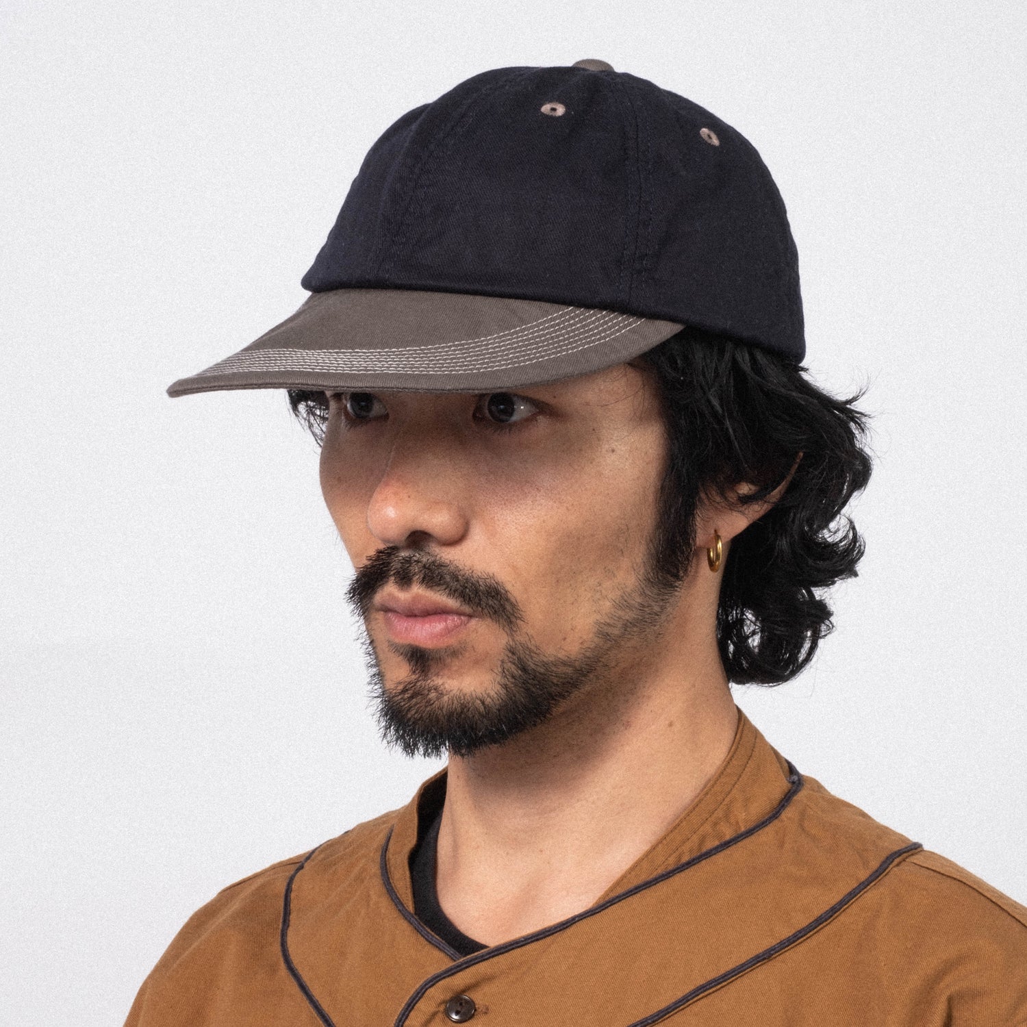 [NIGEL CABOURN] BASEBALL CAP COTTON TWILL _ DARK NAVY