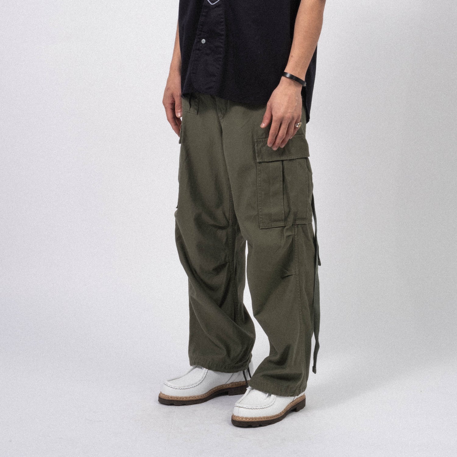 [NIGEL CABOURN] ARMY CARGO PANT _ DARK GREEN