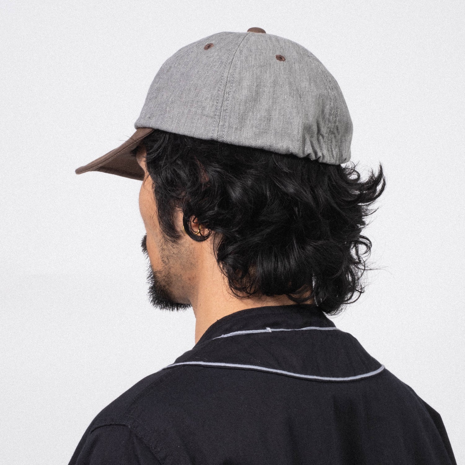 [NIGEL CABOURN] BASEBALL CAP COTTON TWILL _ LIGHT GREY