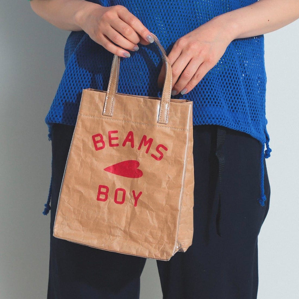 [BEAMS BOY] BB LOGO SHOPPING BAG