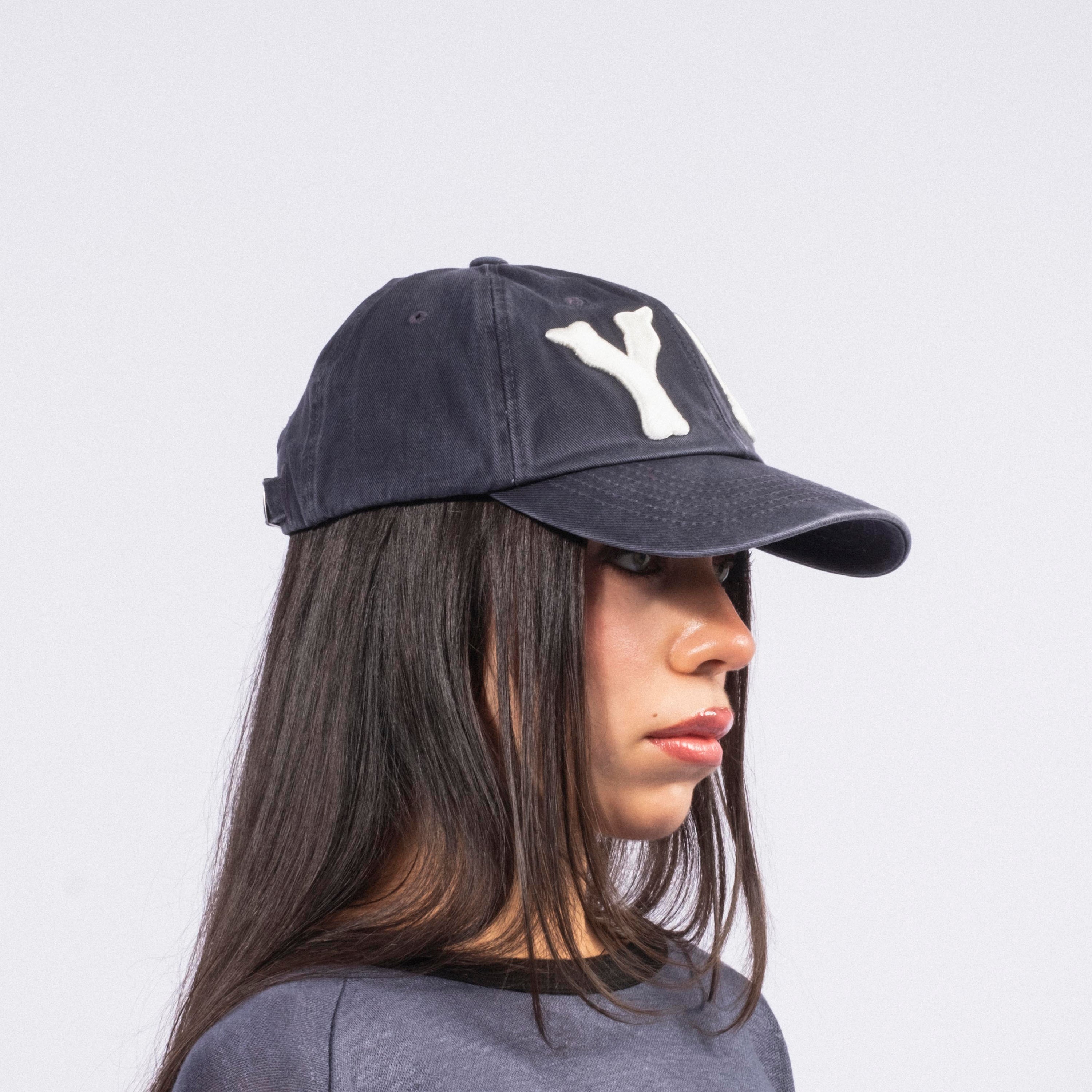[OPEN YY] YY HEART BONE BALL CAP _ BLUE