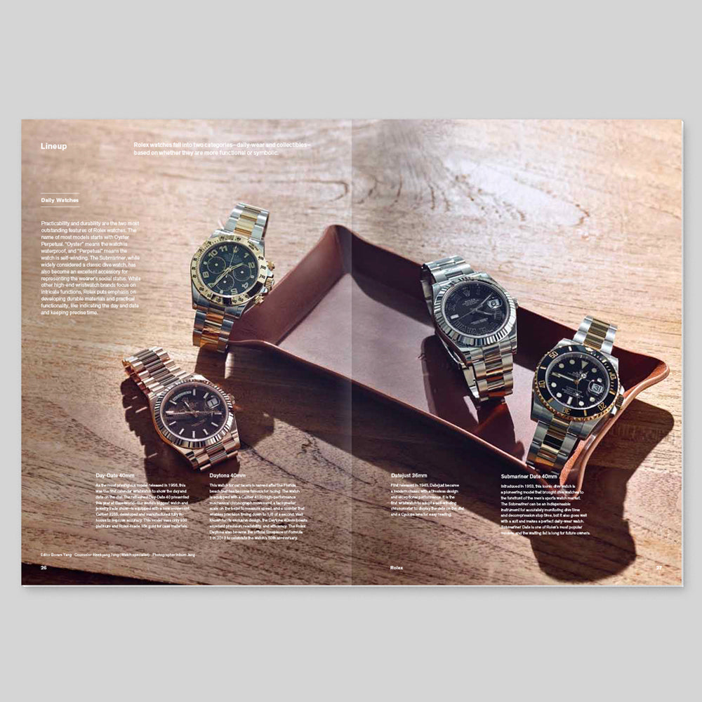 [MAGAZINE B] ISSUE#41 ROLEX