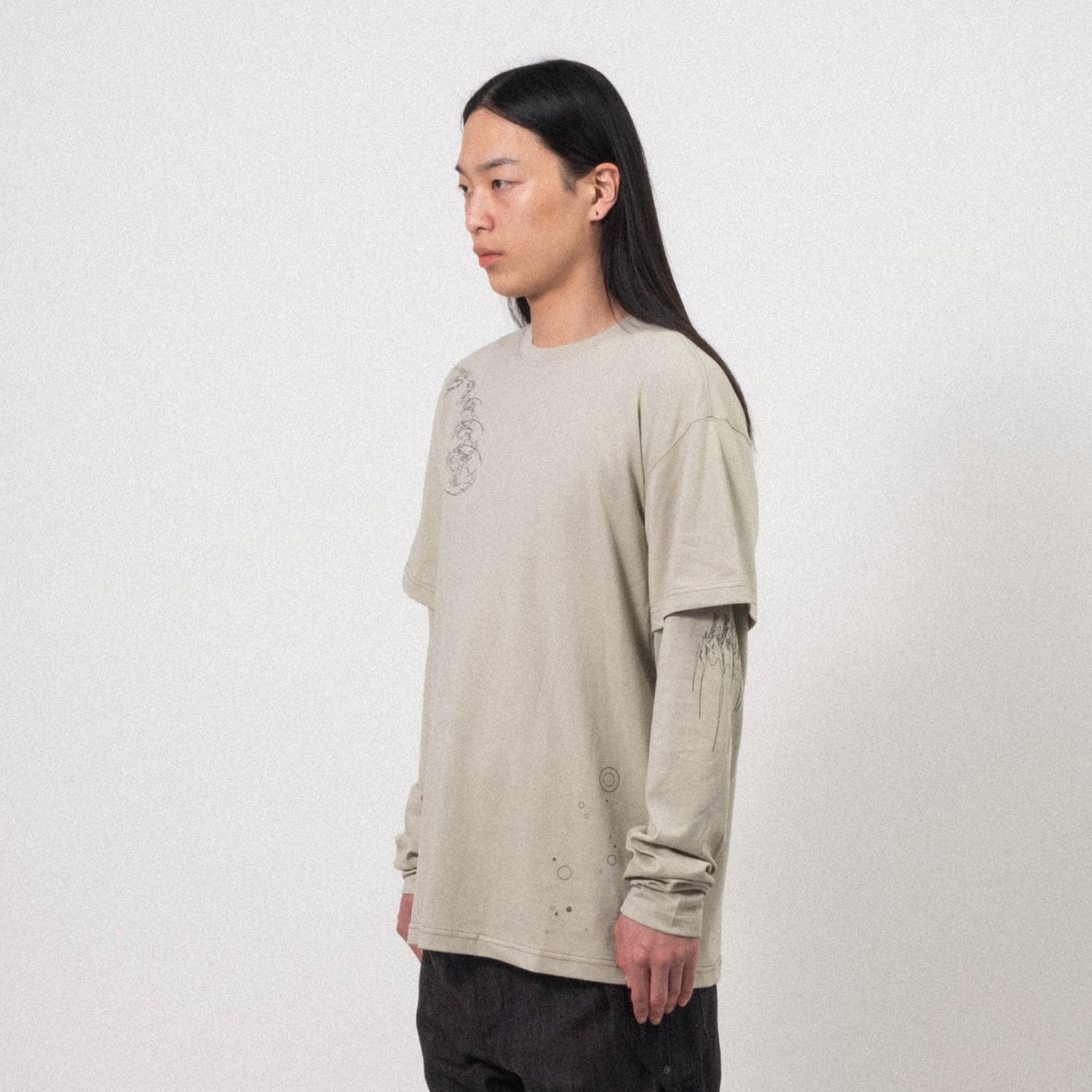 [SAN SAN GEAR] ANATOME LONG SLEEVES _ LIGHT GREEN