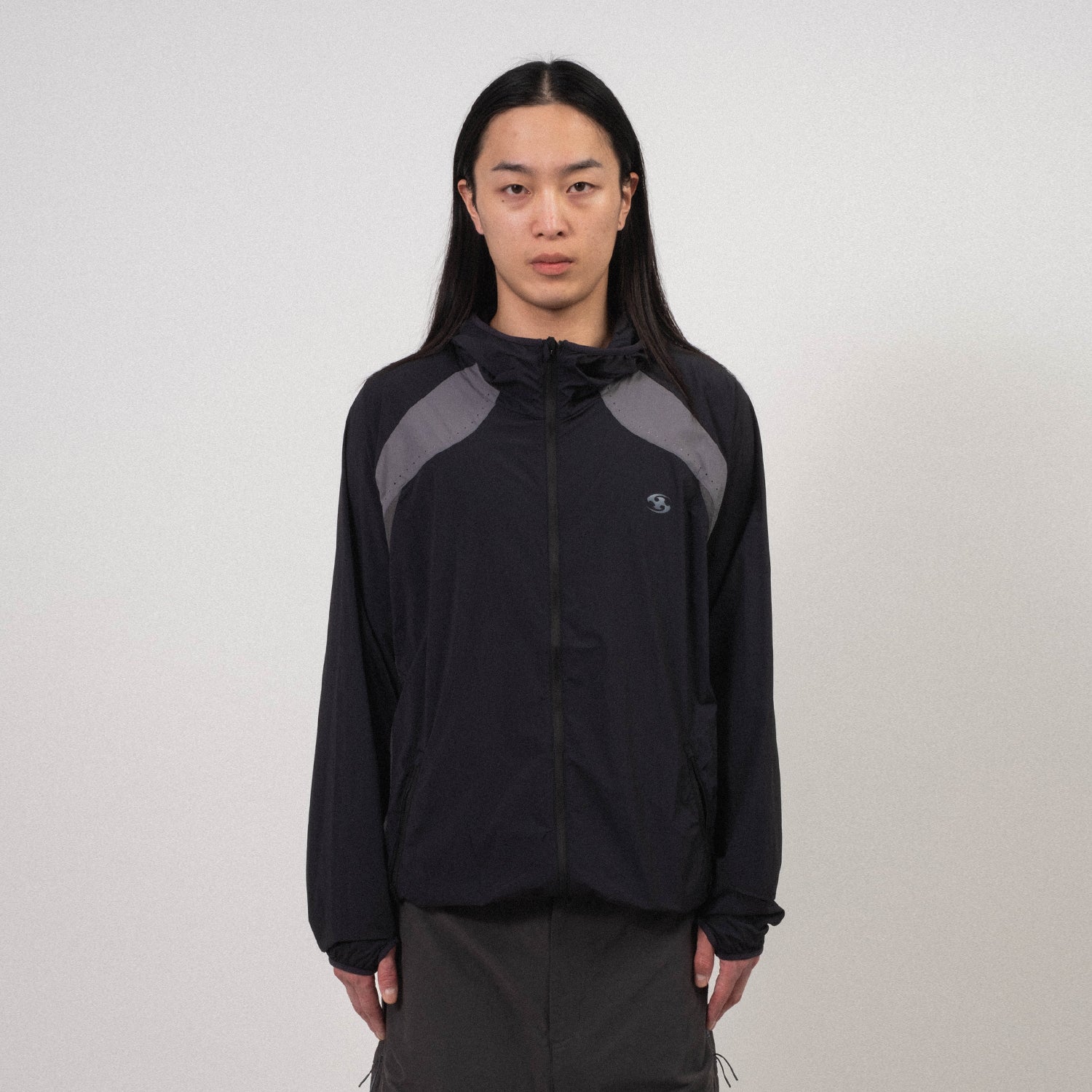 [SAN SAN GEAR] RUNNING JACKET	_ BLACK