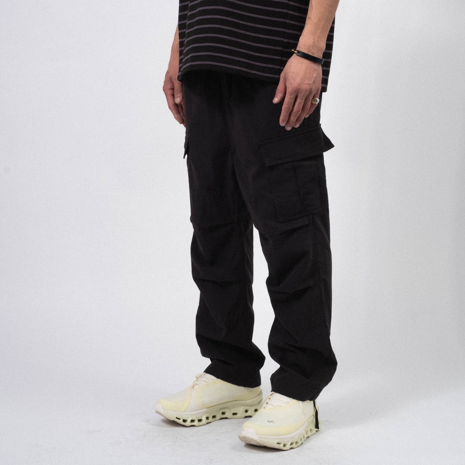 [SNOW PEAK] TAKIBI LIGHT RIPSTOP PANTS _ BLACK