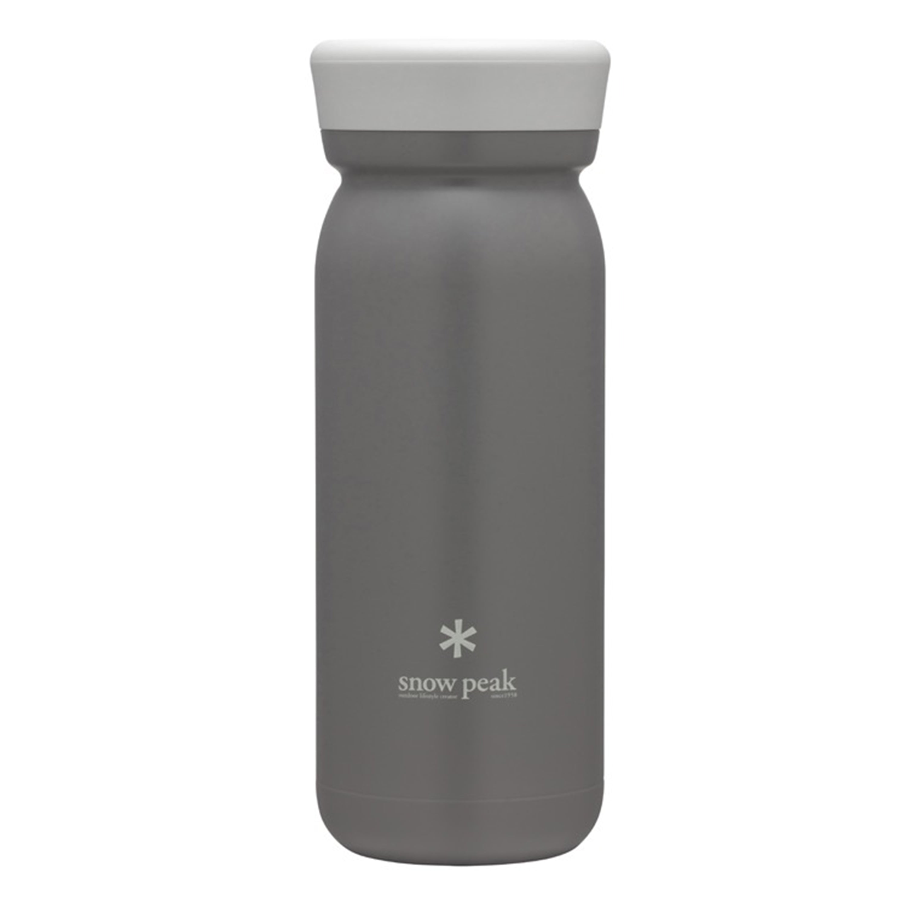 [SNOW PEAK] STAINLESS VACUUM BOTTLE MILK 500 ASH