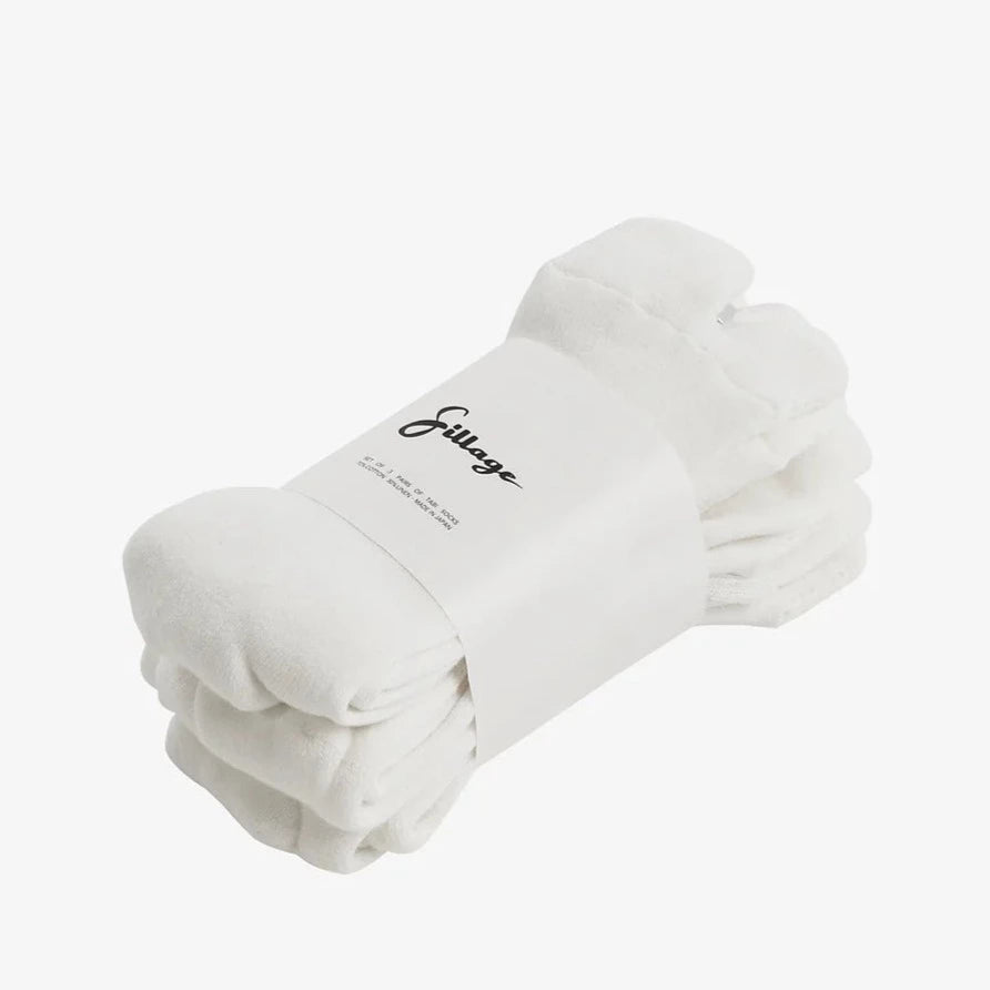 [SILLAGE] TABI SOCKS _ IVORY