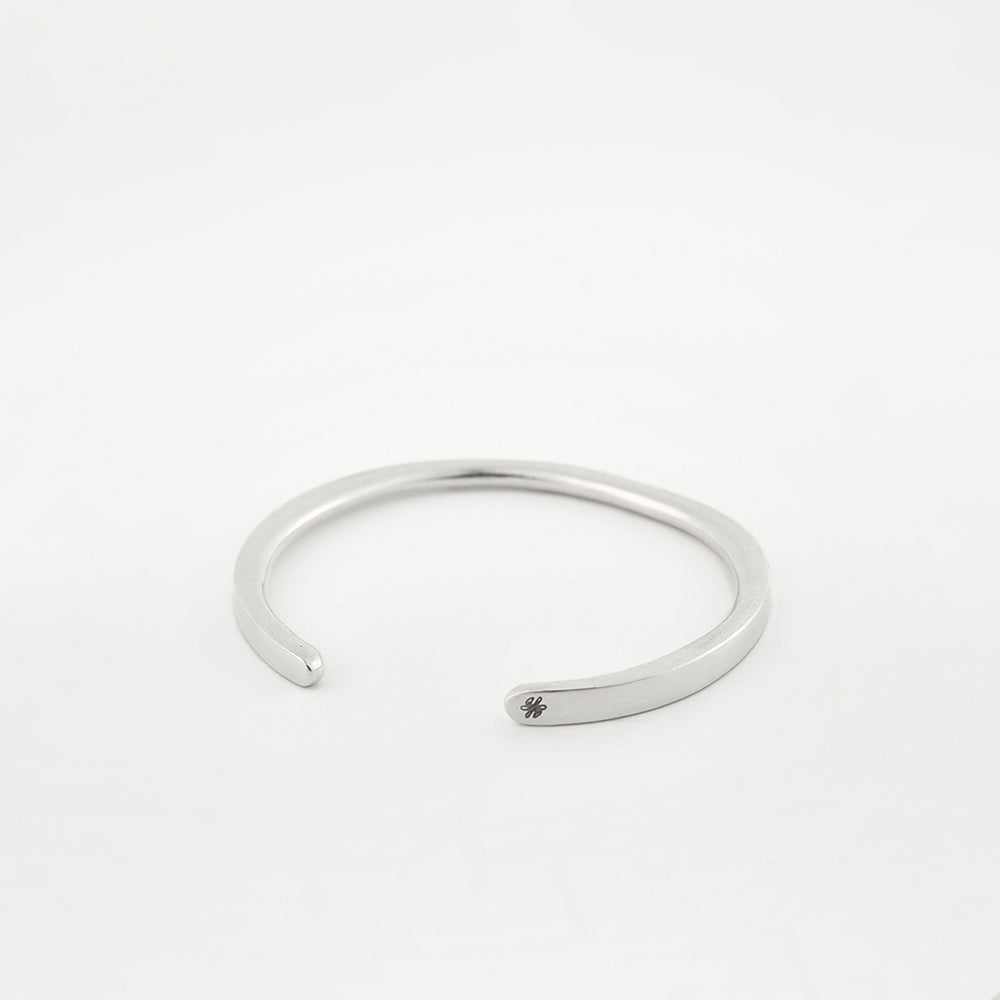 [YOUTH] SILVER OPEN BANGLE