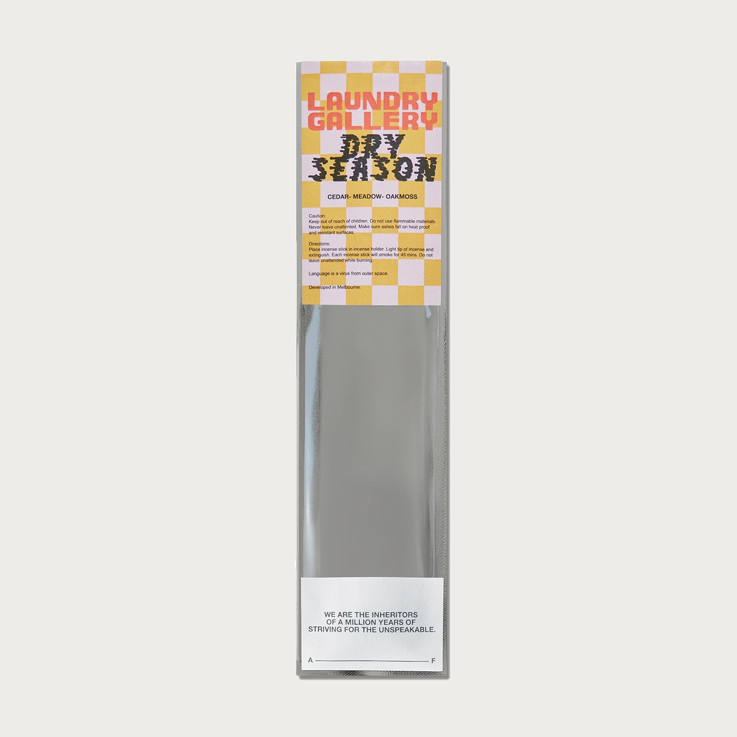 [AGARIC FLY] DRY SEASON INCENSE