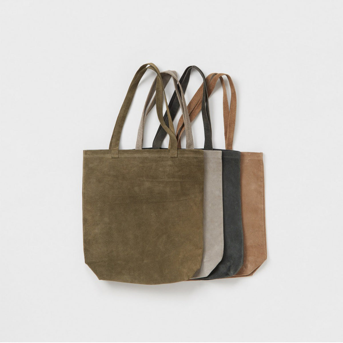 [HENDER SCHEME] PIG LEAHER BAG M _ DARK GREY