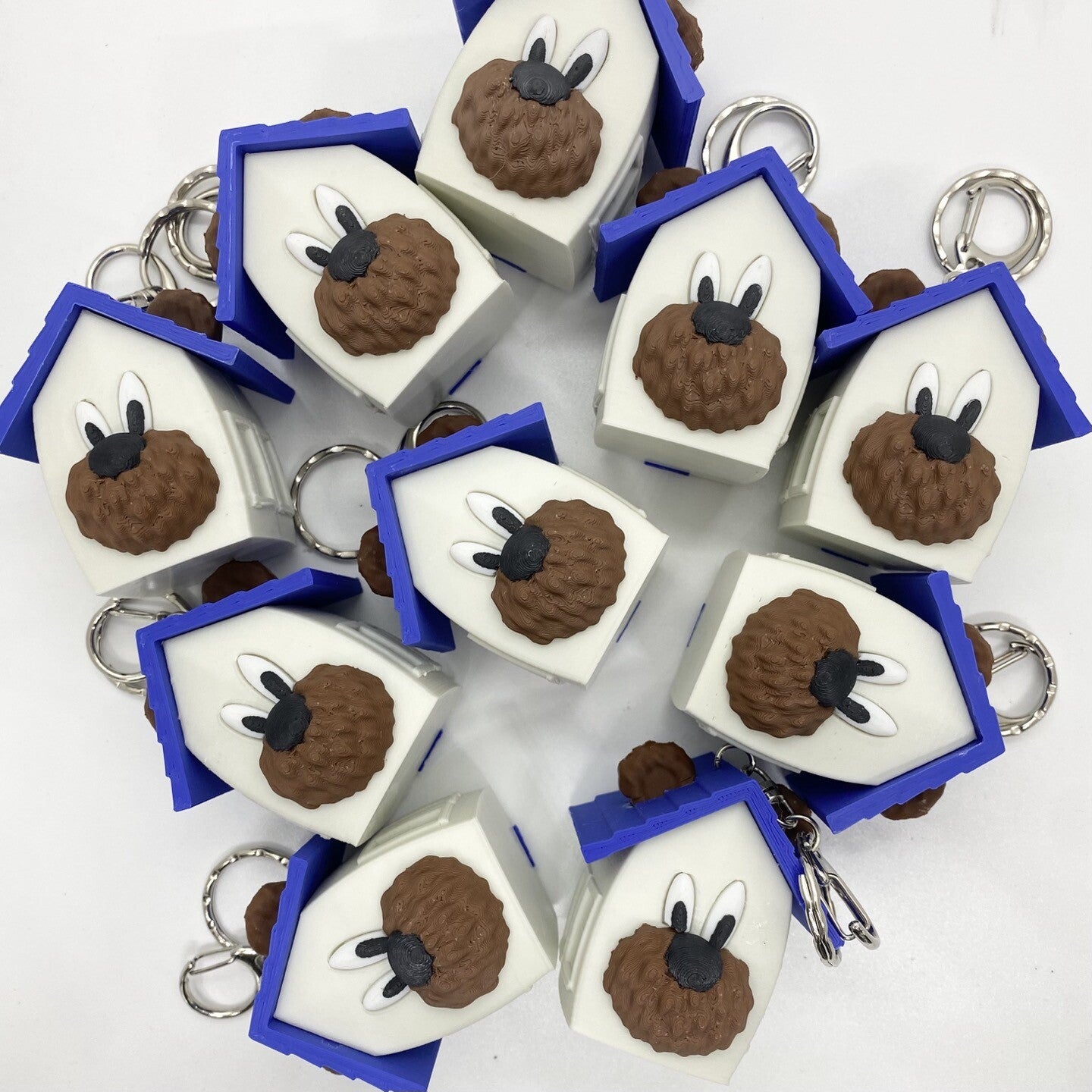 [MANFROMEAST] BEAR HEAD KEYRING FROM THECHILDHOODHOME