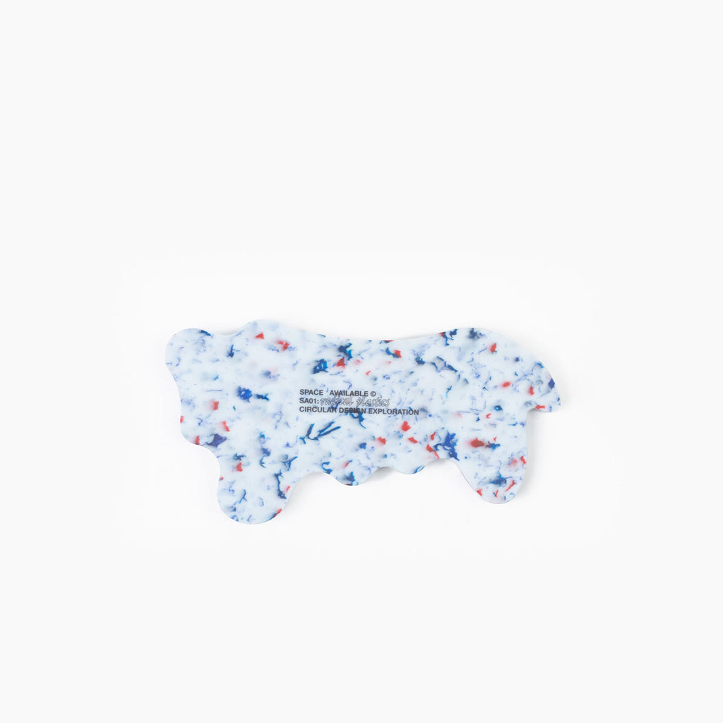 [SPACE AVAILABLE] MELTED STRUCTURES DESK TRAY _ WHITE