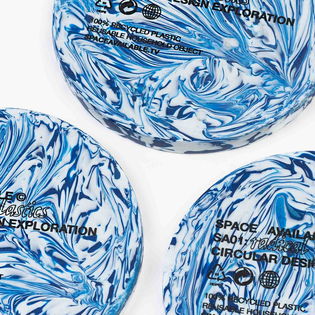 [SPACE AVAILABLE] SA COASTER SET OF 4 _ BLUE WAVE