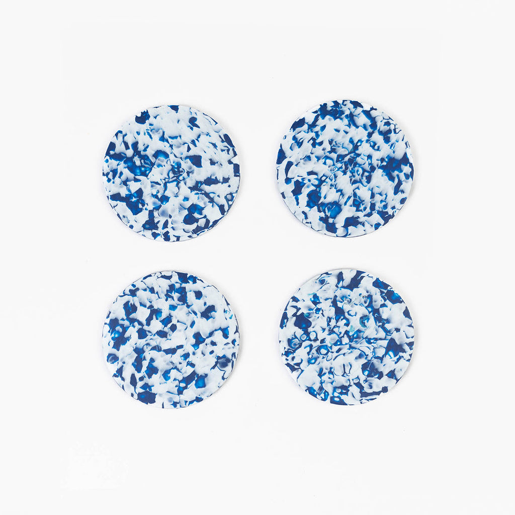 [SPACE AVAILABLE] SA COASTER SET OF 4 _ BLUE WAVE