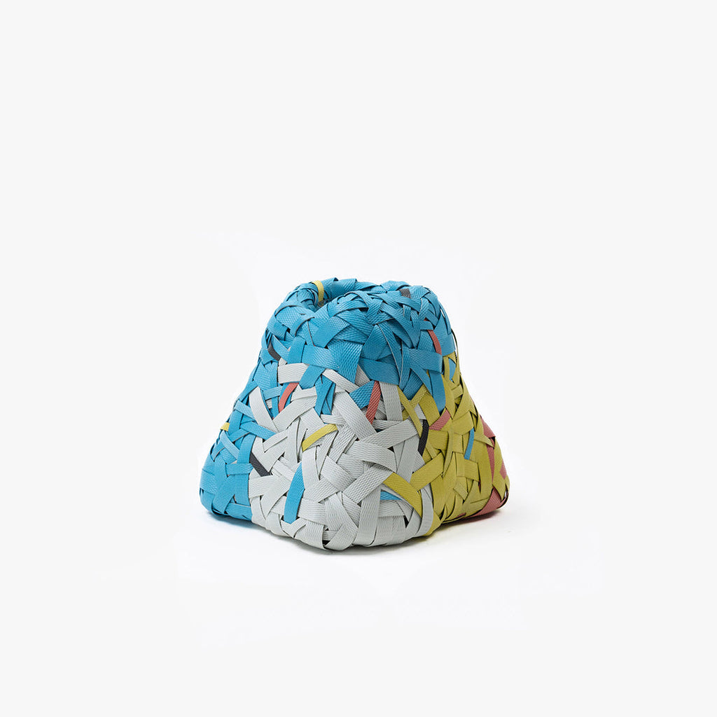 [SPACE AVAILABLE] WOVEN ECOLOGY VASE _ NATURAL MIX