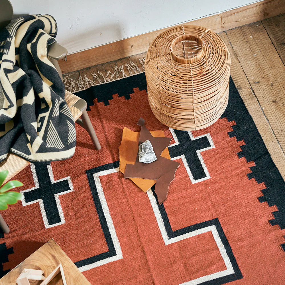 [BASSHU] COTTON RUG _ GANADO