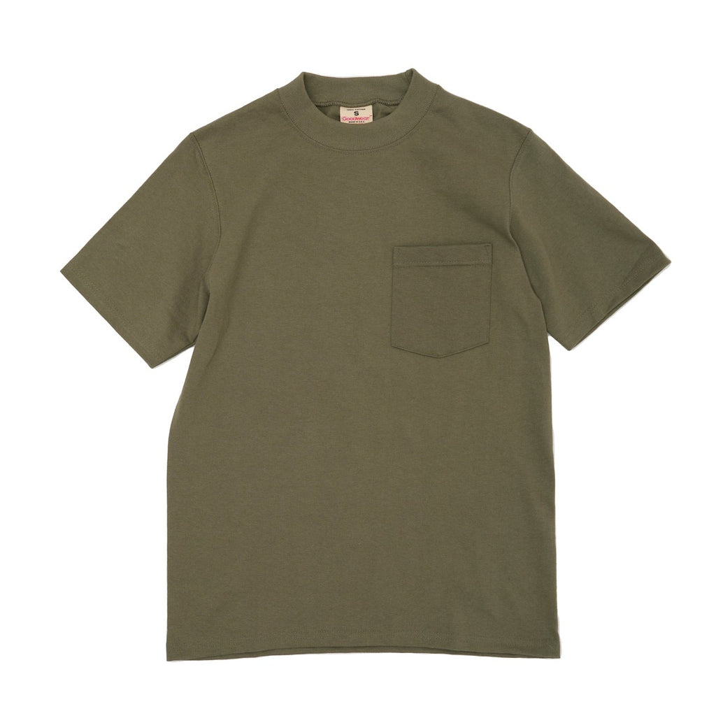 [GOODWEAR USA] SHORT SLEEVE CREW NECK WITH POCKET _ OLIVE